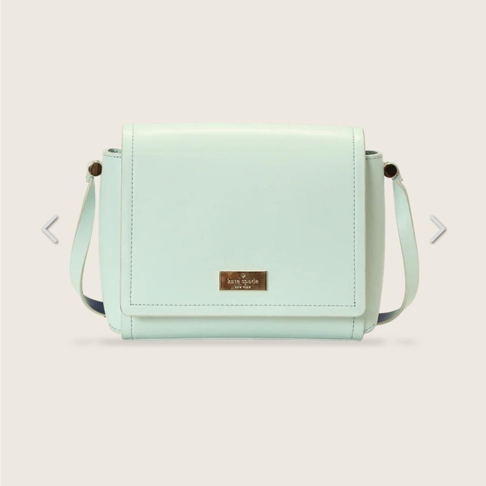 Kate Spade New York Avva Arbour Hill crossbody bag in mint green